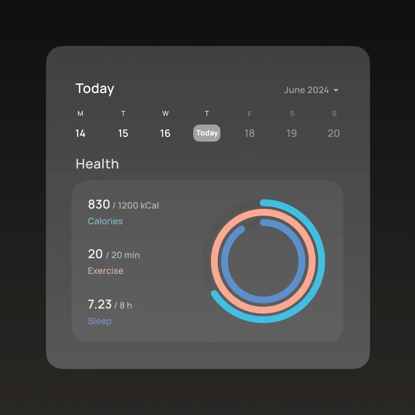 Daily Rings, Simplified