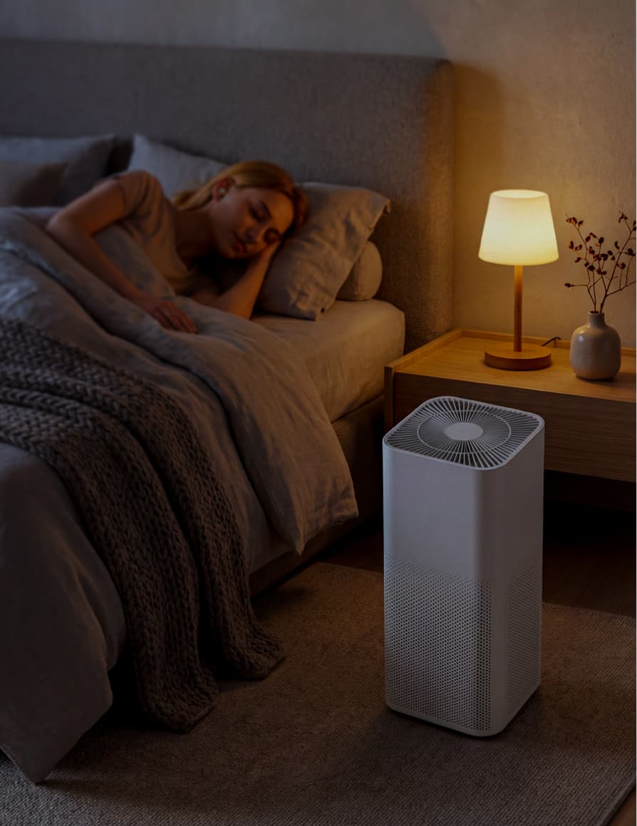 Quiet nights with AC running