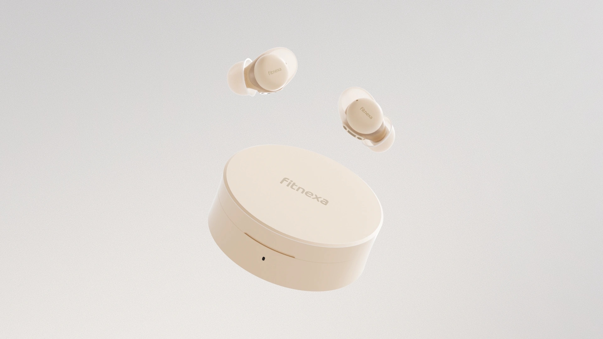 SomniPods 3 earbuds and charging case