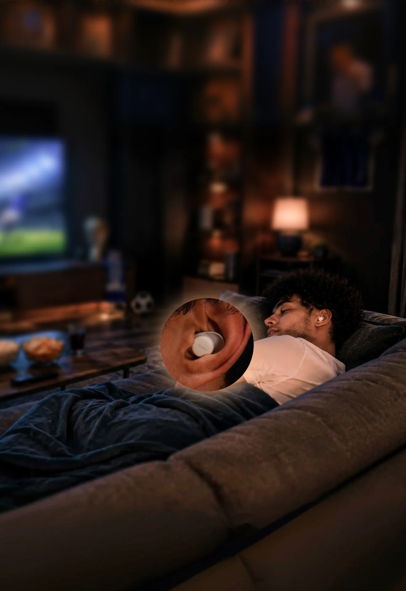 Fitnexa SomniPods 3 match night sleep scene