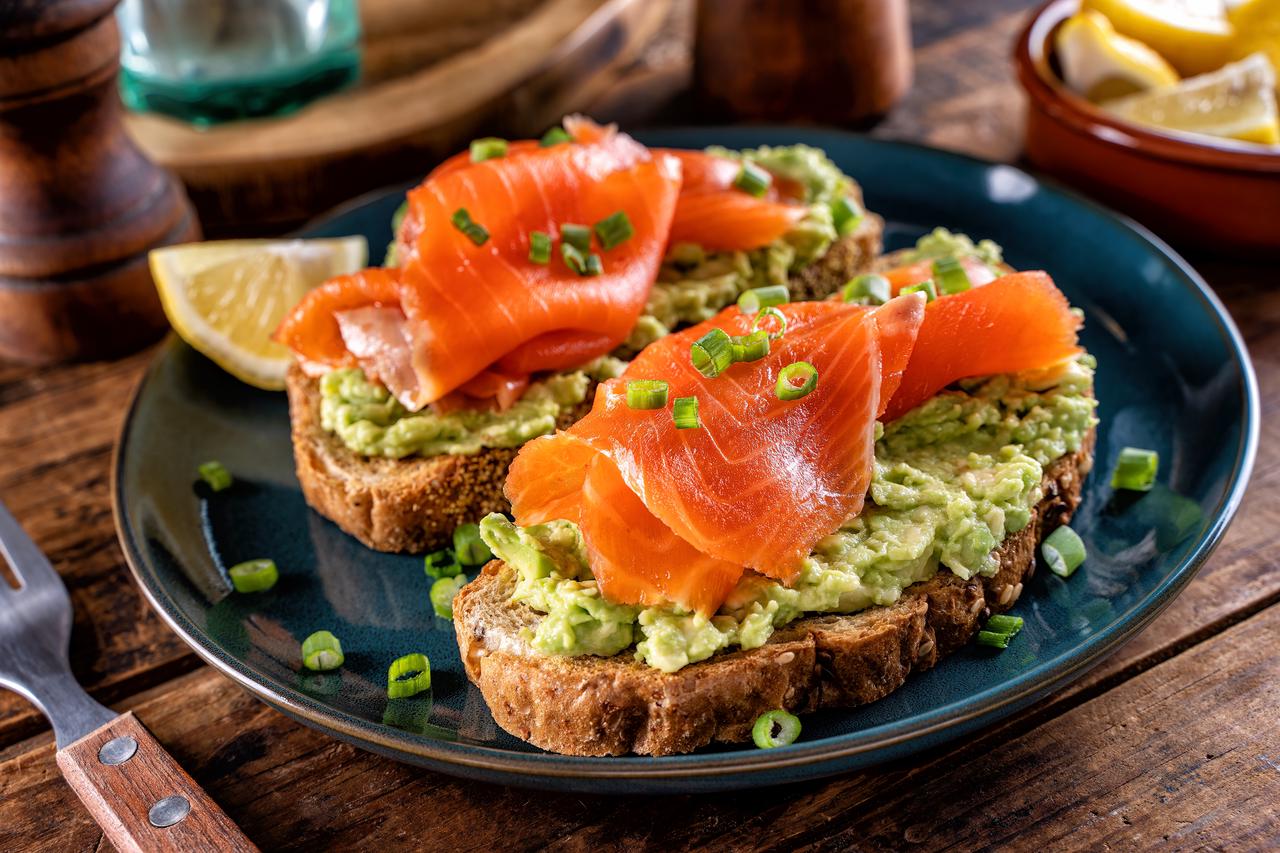 Breakfast Recipe - Avocado & Smoked Salmon Toast