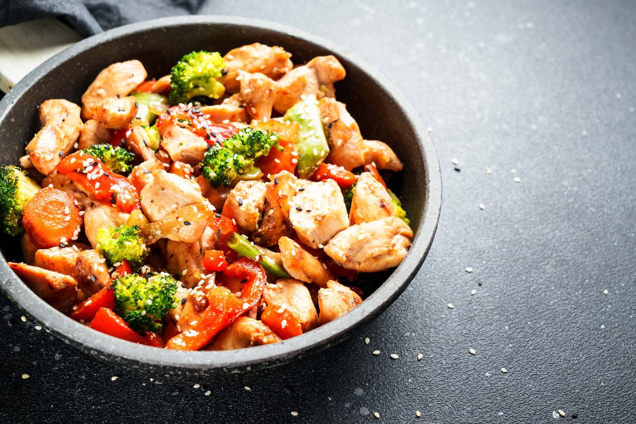 Low-Carb Dinner Recipes for Weight Loss - Chicken and Broccoli Stir-Fry