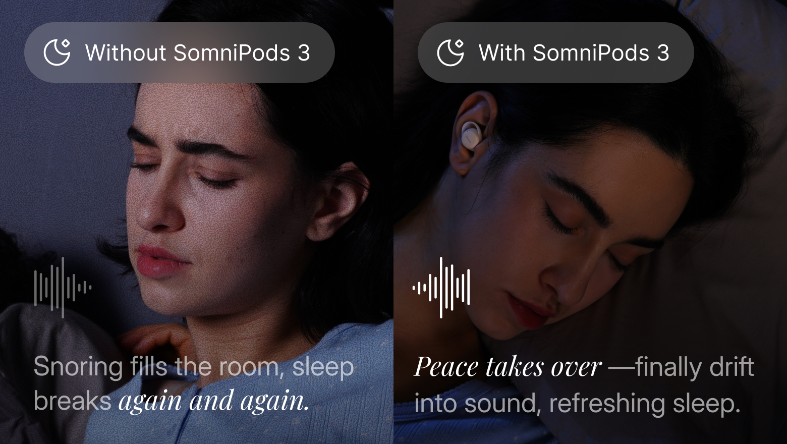 SomniPods 3 sleep comparison